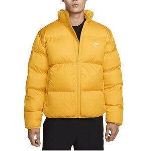 🦋Nike Sportswear Men’s Club 
Puffer Jacket Yellow size-XXL